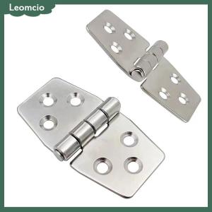 [Leomcio] บานพับ304แบบแบนบานพับตู้ควบคุมบานพับกล่องไม้ชิ้นส่วนเรือยอชท์บานพับขนาดเล็กสำหรับหน้าต่าง