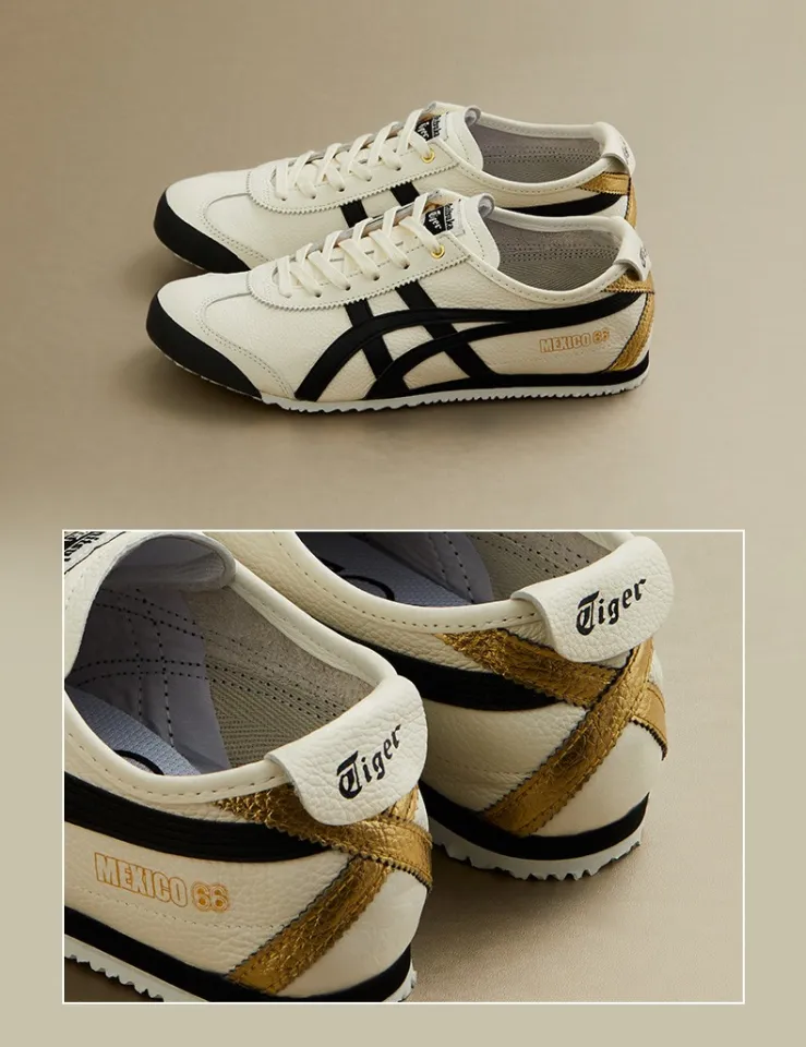 Japan Onitsuka Tiger MEXICO 66 Shoes MEXICO 66 Casual Shoes Retro Men's and  Women's Sports Shoes Small White Shoes Men's and Women's Shoes Leather Soft  Sole Breathable Walking Shoes 1183B493-100 Cream White