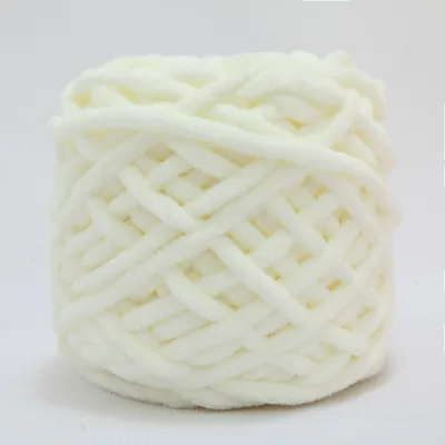 [Mới] Len nhung đũa sợi bông len đan móc bông sữa mềm mịn cuộn 100gram - Phụ kiện đan móc