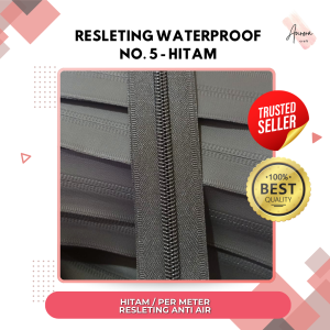 (PER METER) RESLETING ANTI AIR WATERPROOF - HITAM