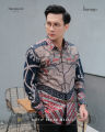 MOTIF SEKAR MELATI Baju Atasan Kemeja Batik Slimfit Pria Premium Modern Lengan Panjang Pendek Full Furing | HANDAYANI BATIK. 