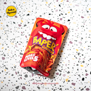 Baper Basreng Super Pedas Daun Jeruk (50Gr) Cemilan kekinian jajanan viral basseng enak jajanan kekinian