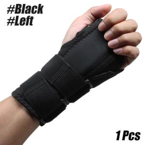CCW 1PCS Carpal Tunnel Wrist Brace Support with 2 Straps& Metal Splint Stabilizer - Helps Relieve Tendinitis Arthritis Carpal Tunnel