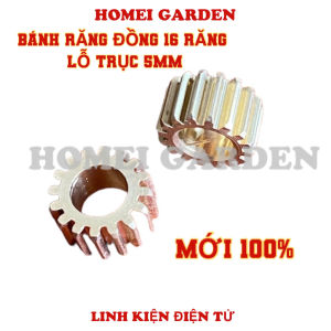Bánh răng đồng mini 16 răng lỗ trục 5mm 05M DIY mô hình cơ khí chất lượng cao mới 100% - HM0425