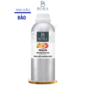 (HCM) TInh Dầu Đào BOBA Nguyên Chất Tạo Hương Thơm Tưới Mát Thanh Lọc Không Khí - BOBA Naturals