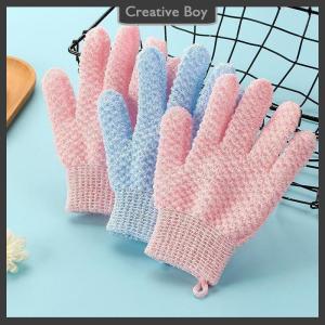 [Creative] Tắm Găng tay tắm làm sạch tắm găng tay Spa bọt cọ xát bùn lột găng tay Tẩy tế bào chết tắm massage Găng Tay Phòng Tắm Nguồn cung cấp