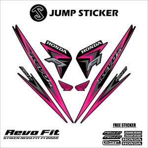 Stiker striping revo fit fi 2022 grafis variasi 010