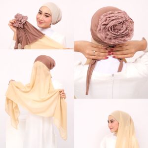 Pashmina Instan Turki - Pasmina Instan Cepol Hijab Ciput Pashmina