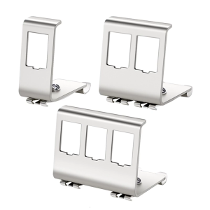 DIN Rail Compatible Sliding Mount Industrial Metal Frame High Load Capacity For Cable Organization