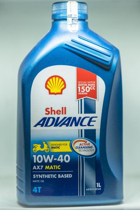 Oli Motor Matik Terbaru Shell Advance AX7 1 Liter Matic | Lazada Indonesia