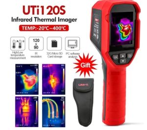 Ready✅ Thermal Imager UTI120S 10800 Pixel Infrared Camera Digital Thermometer Thermographic Camera For Repair -20~400℃