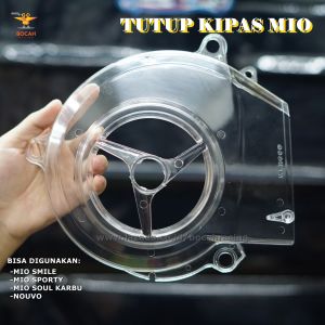 BOCAHRACING - Tutup Kipas Variasi Yamaha Mio Sporty Mio Smile Mio Soul Karbu Nouvo OLD Transparan