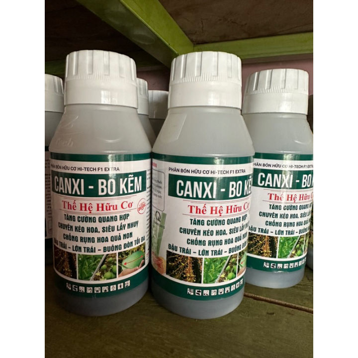 Phân Bón Hữu Cơ CANXI - BO KẼM 500ml_Chuyên kéo hoa, Siêu lấy nhuỵ ...