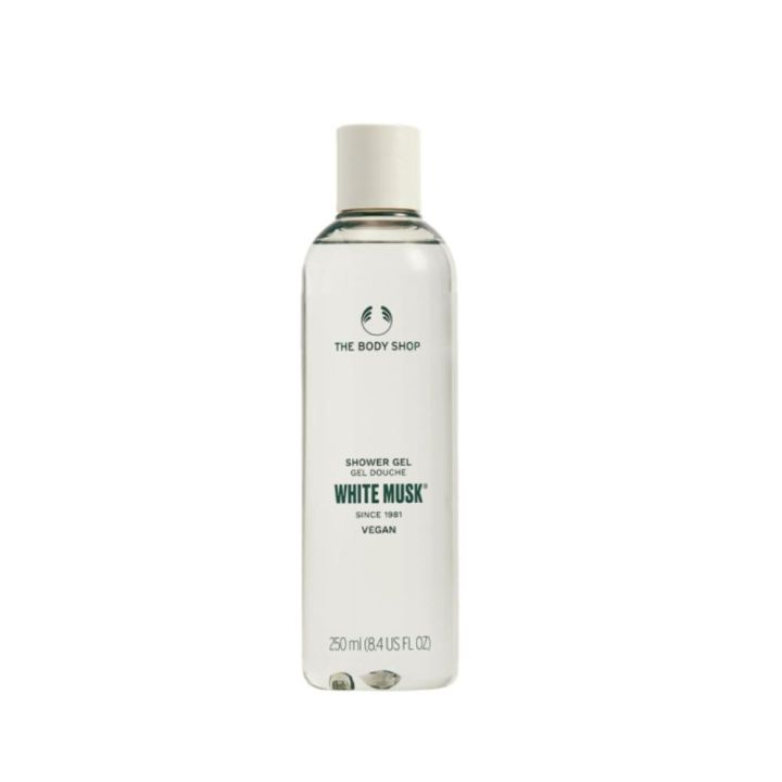 THE BODY SHOP Shower Gel White Musk 250 ml. Lazada.co.th