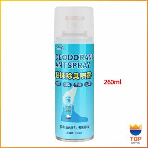 TOP สเปรย์ดับกลิ่นรองเท้า ซิลเวอร์ไอออนระงับกลิ่นกาย ดับกลิ่นรองเท้าหนัง shoe deodorant