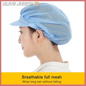 CISWGE Chef Hat Dustproof Workshop Catering Hat Food Factory Work Hat Canteen Work Hat