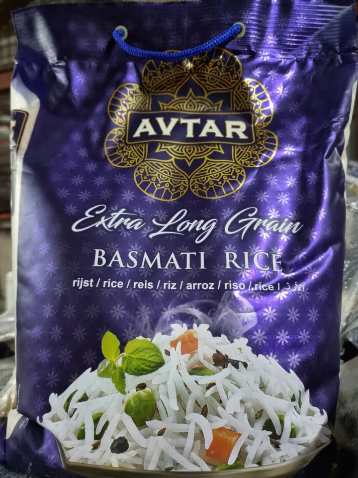 AVTAR Basmati Rice is long rice with delightful aroma 5KG 5Kg 