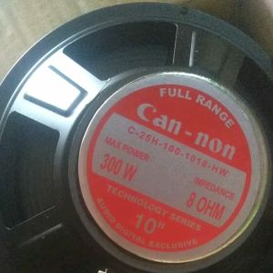 Speker Canon 10In Range