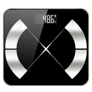 AccuWay Body Fat Scale Smart Scale Digital Bathroom Wireless Weight Scale Body Composition Analyzer Health with Smartphone App sync with Bluetooth Use USB to charge