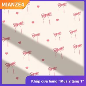 [COD] MIANZE4 Dễ thương màu hồng cung tường dán Boho Bowknot phòng ngủ trang trí tường dán tình yêu trái tim cung tủ lạnh Dán DIY trang trí nhà