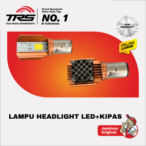 TRS lampu led + kipas viar karya 150 200 300 nozomi kaisar tossa jialing dll