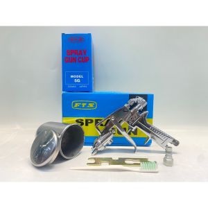 Máy phun sơn h83 đầu bex 1.2 chuyên phun sơn dầu  sơn P.U sơn mịn chuyên sơn xe máy cho độ mịn cao