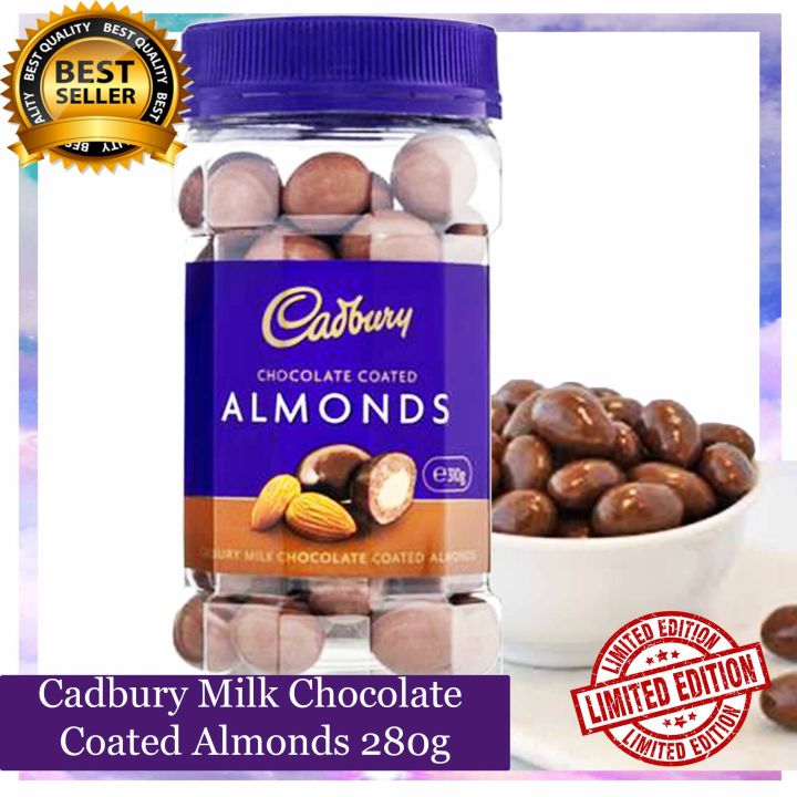 Cadbury Milk Chocolate Coated Almonds 280g Lazada PH