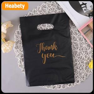 【2-3 days delivery】 10Pcs Mini Thank You Plastic Gift Bags Reusable Party Bags Plastic Gift Bag For Birthday Thanksgiving Christmas Gift Bag