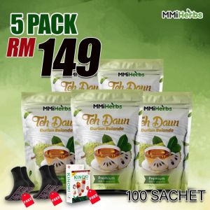 Serenity Health Boutique Teh Daun Durian Belanda Asli Pertama Di Malaysia