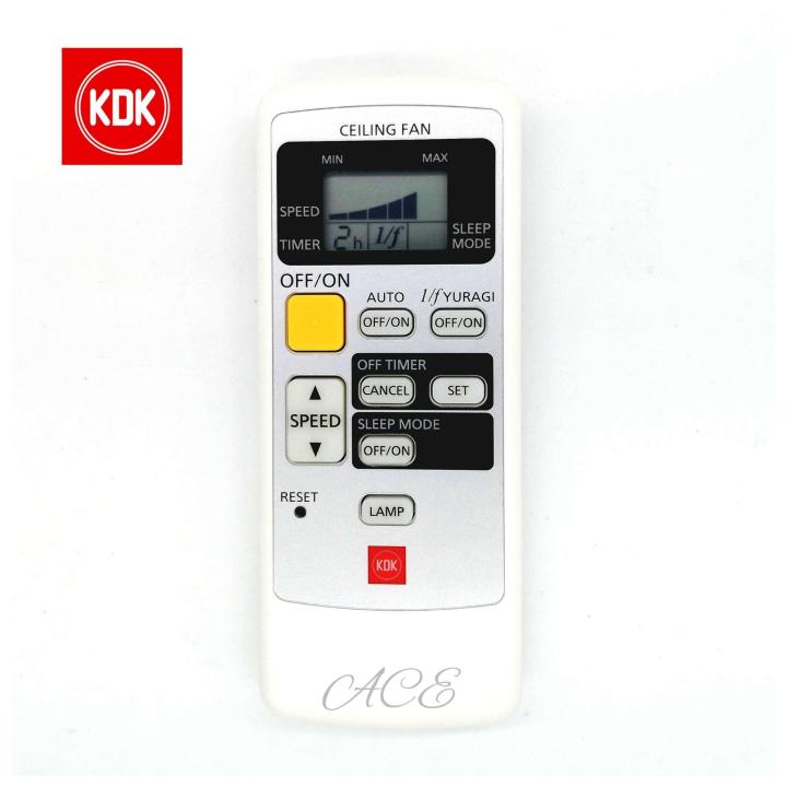 KDK ORIGINAL CEILING REMOTE CONTROL K15Z9 | Lazada