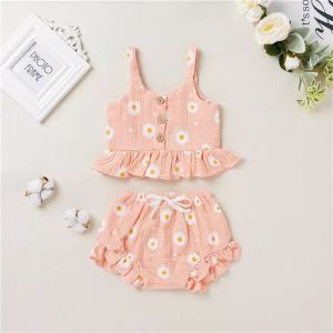 ALISA - Setelan Anak Luna / SETELAN ANAK DOMIVI DAISY / Setelan Anak Perempuan Motif Daisy