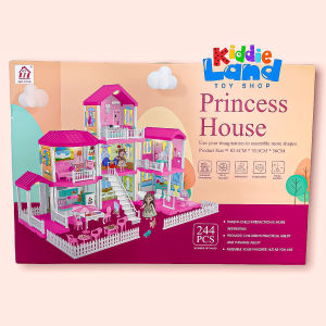 DIY Life Size Doll Princess House for kids play pretend educational toy life skills toys Easy Play doll house set Big doll house arts and crafts kids activity  Kiddieland Toy Shop