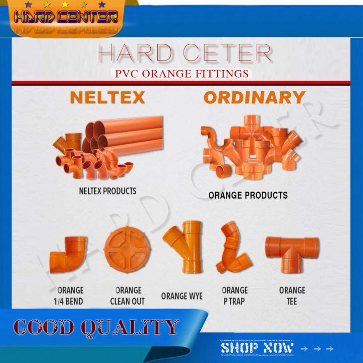 Pvc Orange Pipe All Fittings 2,3,4