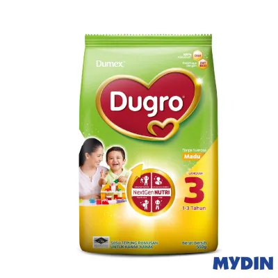 Dugro 3 550g - Honey & Plain
