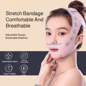 ✨Face Lift Band for Jawline / V Line Shaping / Double Chin Removal / Anti Face Wrinkle / Elastic Sleeping Strap Tightening Bandage / Face Lift Band Facial Tightening Strap Night Use