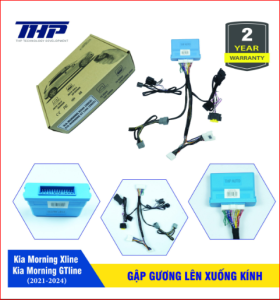 GẬP GƯƠNG LÊN XUỐNG KÍNH KIA MORNING XLINE – GT LINE ( 2021 -2024)Được nhập khẩu và phân phối bởi công ty cổ phần và phát triển công nghệ THP VIỆT NAM . Bảo hành 2 năm trên toàn quốc..