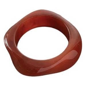 Wide Resin Bangle Bracelets for Women Colorful Geometric Bangle Statement for Women Matching Fashion Outfits