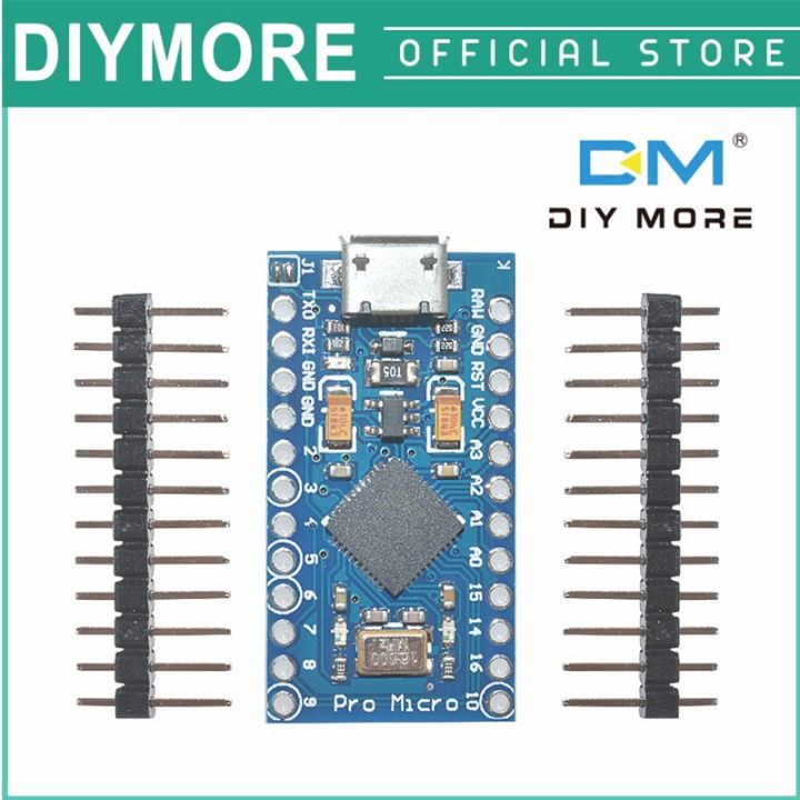 SeasBoat Pro Micro USB ATmega32U4 5V 16MHzเปลี่ยนATmega328 Pro Mini ...