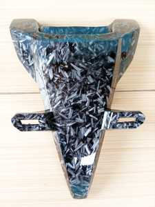 Cover Pannel Dasi Plat Nomer Vario 125 / 150 New 2018 - 2022 Carbon Wtp Forget