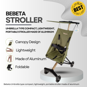 BEBETA STROLLER Umbrella Type Compact Lightweight Portable Stroller Made of Aluminium