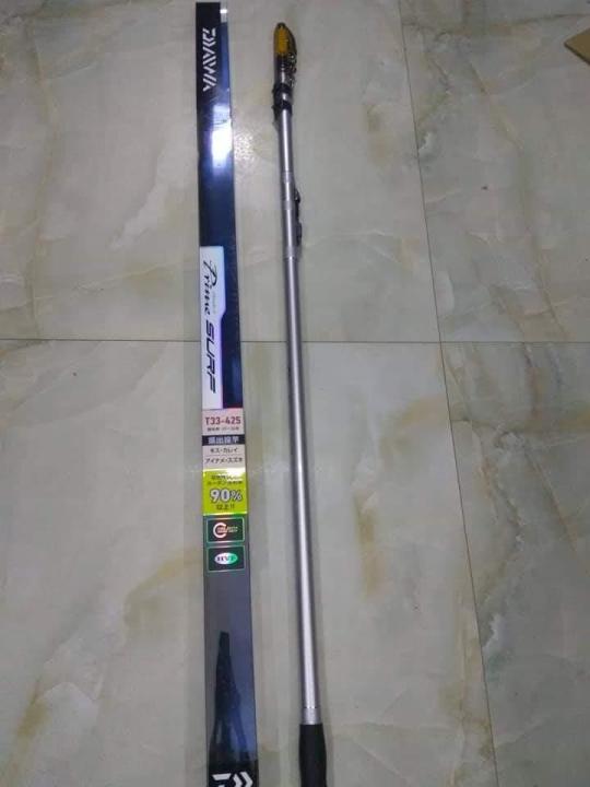Cần câu lục DAJWA Prime Surf T33 -425 khoen pat FUJI big sale