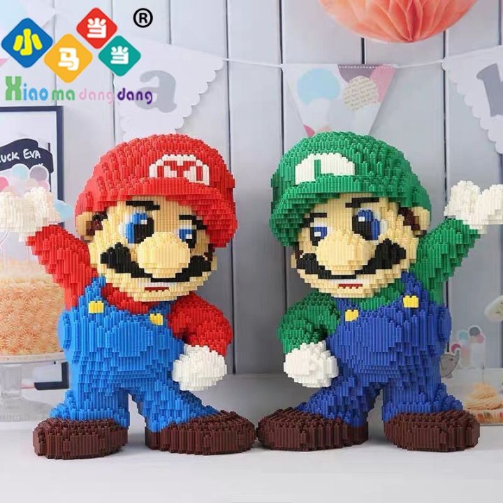 【Ready Stock】 ♠♂ C30 Compatible with lego Mario miniscule particles ...