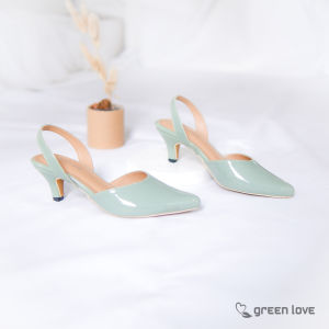 Green Love sepatu kerja wanita CAROLINE