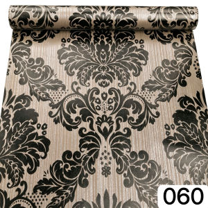Vintage Floral Wallpaper Self Adhesive 10m*45cm Waterproof PVC Wall Sticker Home Decor