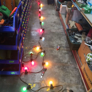 Lampu raya Panjang 14 Meter /20 Meter /8 meter（Jenis mentol lama /Jenis Led) lampu Hiasan raya Hari Raya Decoration Light Ramadan Eid Mubarak