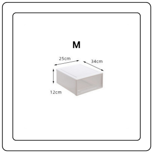 【JJ HOME】 Stackable Storage Drawer/Space-Saving Clothes Organizer/PP Wardrobe Storage box
