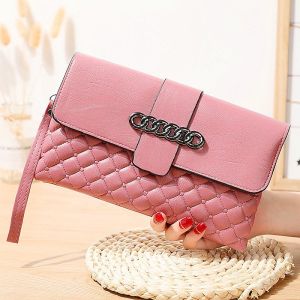 Ví nữ dài cầm tay cỡ lớn dự tiệc sang trọng có dây đeo chéo tiện dụng LX135