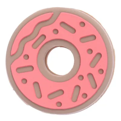 MUQZI Silcone Tennis Racket Vibration Pizza Hamburger Racquet Shock Absorber Cute Doughnut Tennis Racquet Dampener Racket Sports