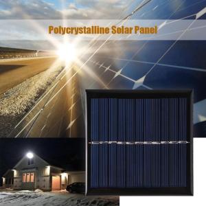 1W 5.5V USB Mini Solar Panel DIY Solar System，High Capacity Solar Power Pack for