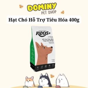Thức Ăn Hạt Cho Chó Keos  Tăng Cường Tiêu Hóa Thịt Cừu + Keos Chó Con Trứng Gà Sữa